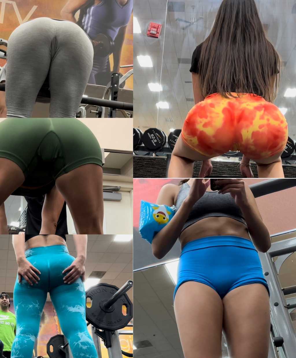 Candid Shorts Gym Girls