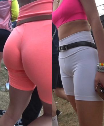 Sexy Rave Candid Girls Asses And Cameltoe