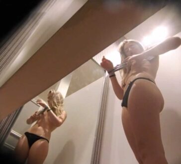 Girl Next Door In Dressing Room