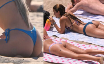 Sexy bikini girls beach compilation