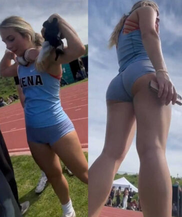 Sexy track teen ass creepshot