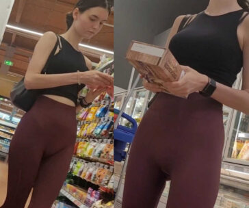 Fine ass teen creepshot skinny body