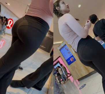 Bubble ass and vpl teen creepshot