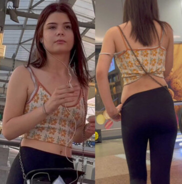 Cheap leggings teen smoking