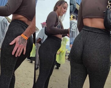 Hot ass gf got slapped