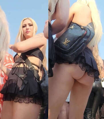 Busted but doesn't give a fuck