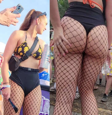 Incredible red head raver perfect bubble