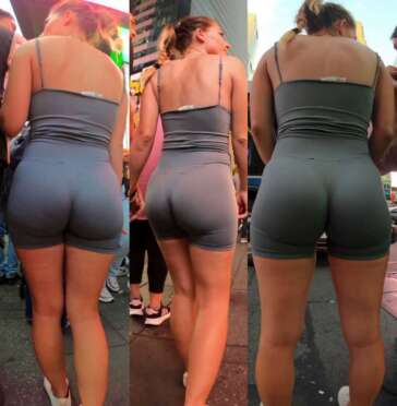 Vtl hot gf ass in shorts